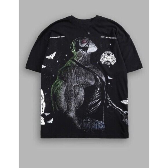 Darc Sport Bane Side By Side Premium‎ Tee Black L XL RARE SOLD OUT Batman - Picture 1 of 6